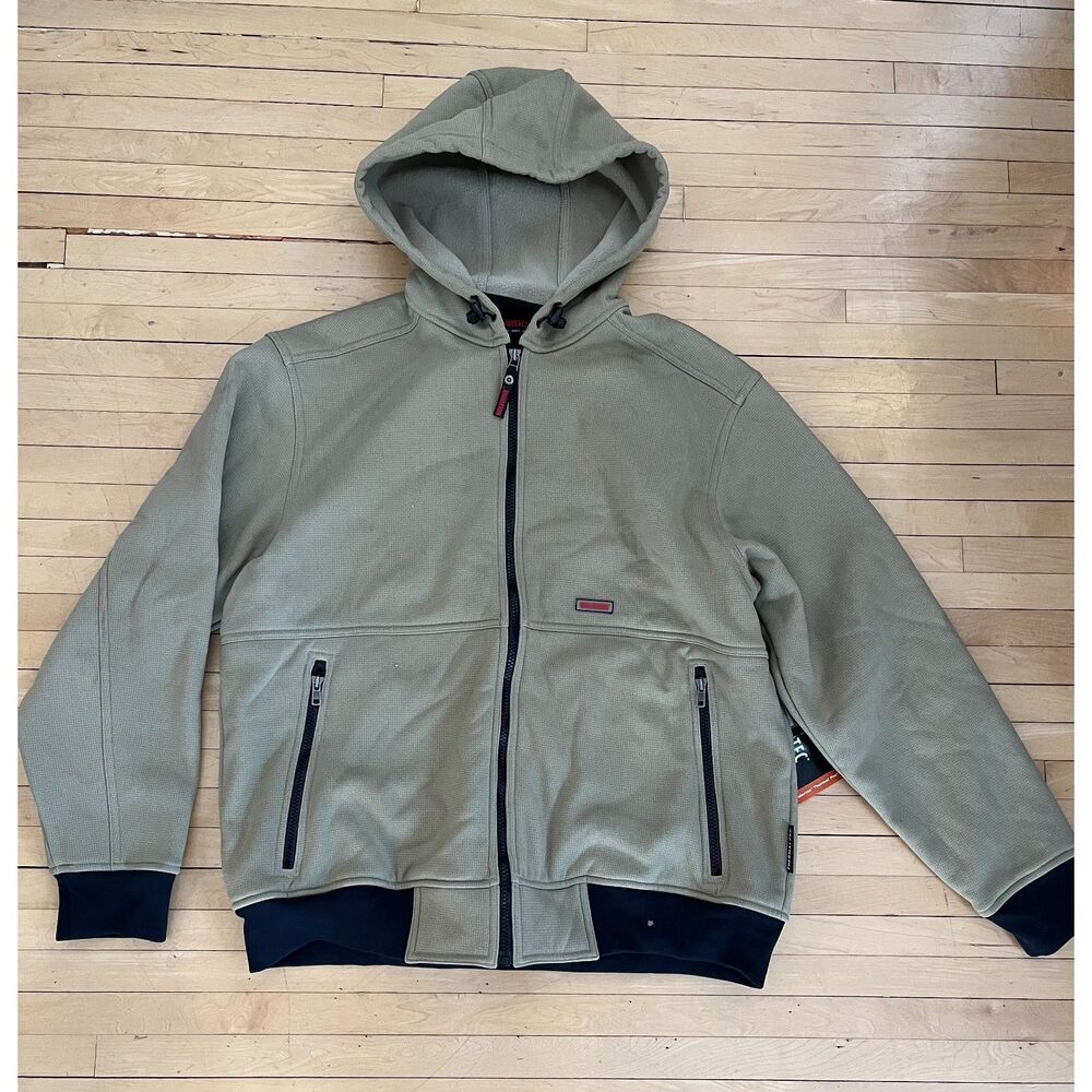 Men's Wolverine Polartec Thermal Pro Zip-up Hooded Sweatshirt